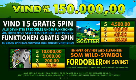 Du kan vinde en masse frie spins p? maskinen Adventure Palace