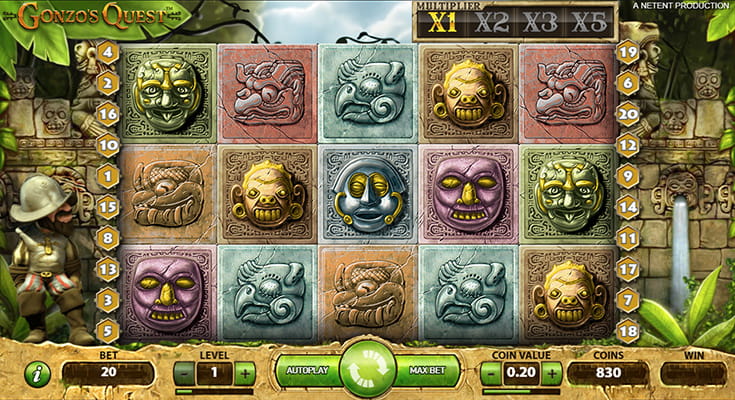 Gonzo’s Quest slot online spelen