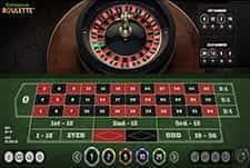 European Roulette in-game view