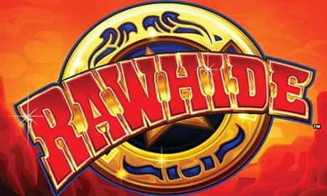 The Konami Rawhide slot mid-game.