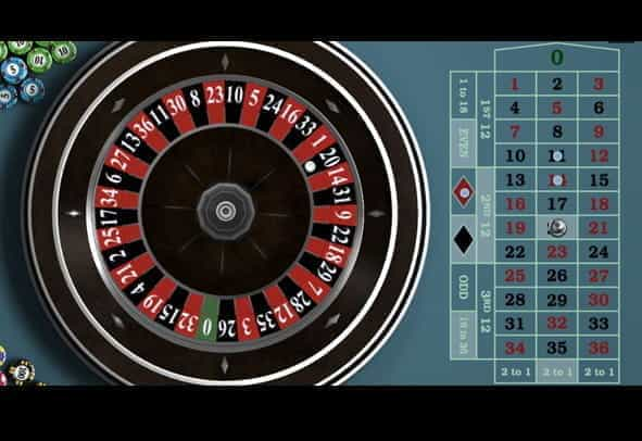 European Roulette Gold free demo version.