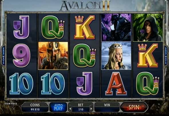 Avalon II slot game demo version.