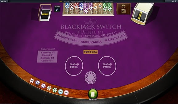 Joac? BlackJack Switch la Fortuna