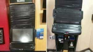 Damaged FOBTs at William Hill