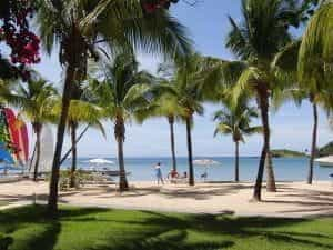 Carlisle Bay Antigua, a luxury resort on the island.