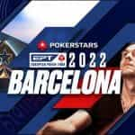 PokerStars 2022 Barcelona EPT promotional poster.