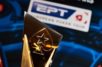 An EPT Trophy from the 2023 series.