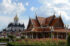 A Landscape with Traditional Buildings in Thailand